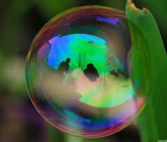 Bubble with Reflection - Taking Time for Reflection